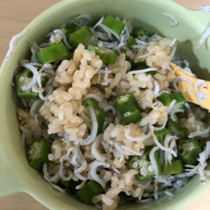 幼児食☆しらすチャーハン